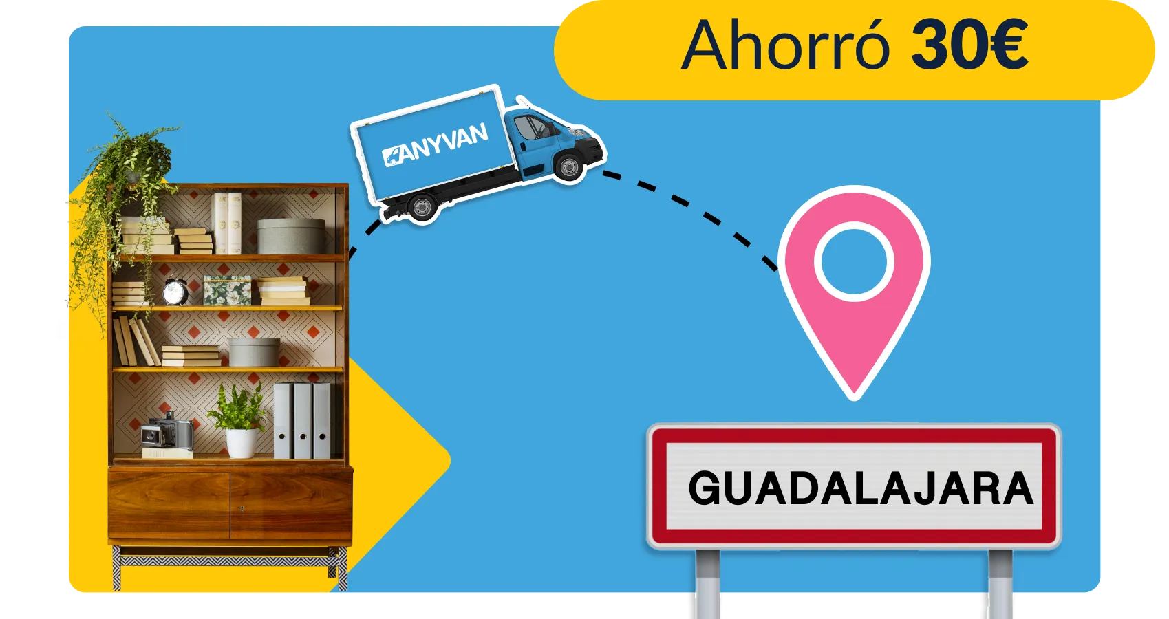 Transporte de estanterias