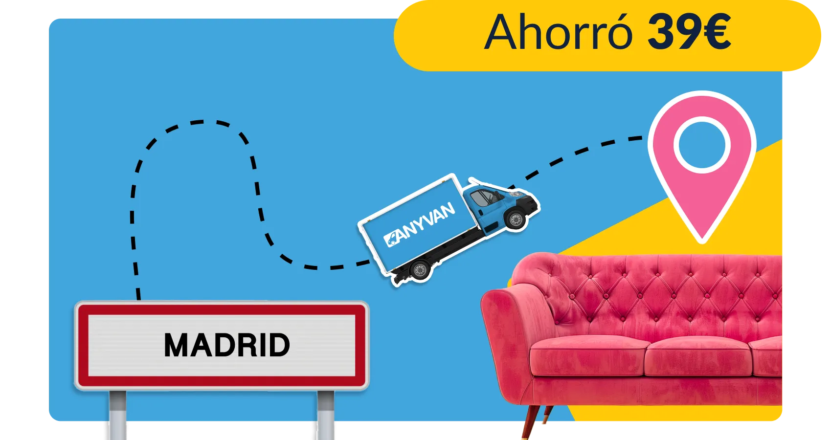 Transporte de sofá