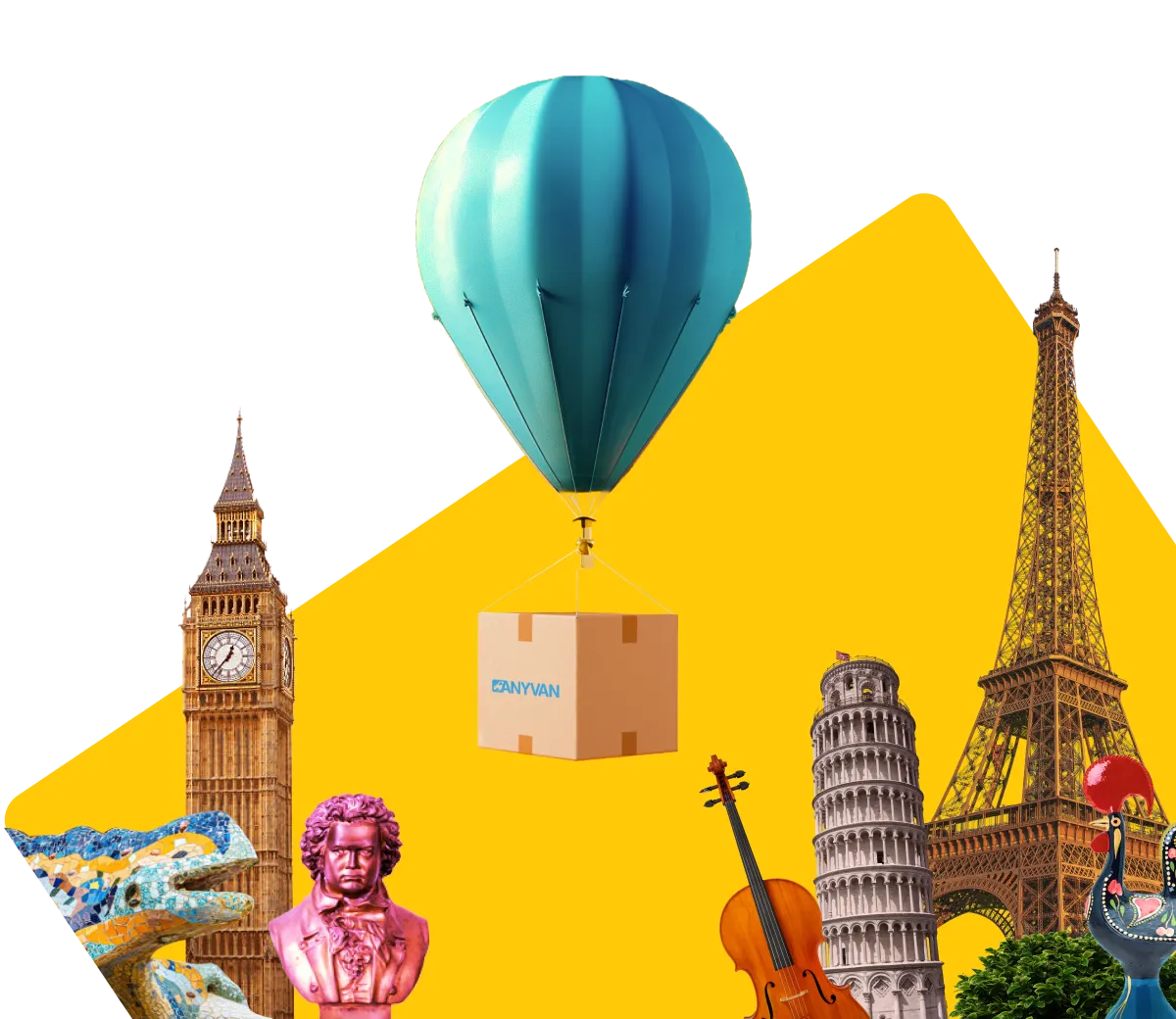 AnyVan international removals service